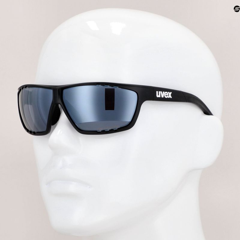 Okulary przeciwsłoneczne UVEX Sportstyle 706 CV black matt/litemirror silver 11