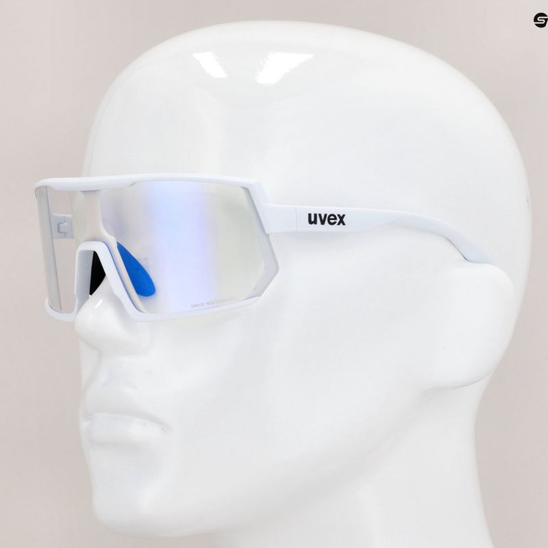 Okulary przeciwsłoneczne UVEX Sportstyle 235 V white matt/litemirror blue 11