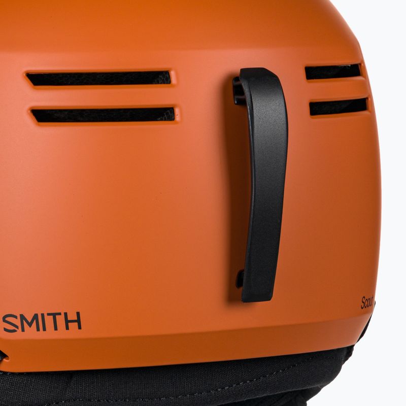Kask narciarski Smith Scout MIPS matte carnelian 7
