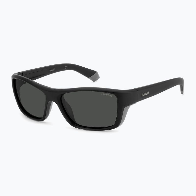 Okulary przeciwsłoneczne męskie Polaroid PLD 7046/S black grey/grey polarized 2
