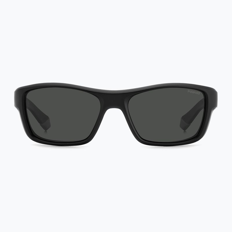 Okulary przeciwsłoneczne męskie Polaroid PLD 7046/S black grey/grey polarized 3