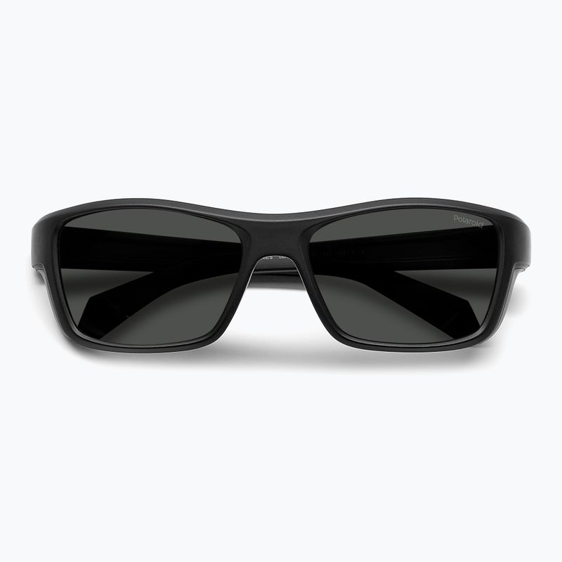 Okulary przeciwsłoneczne męskie Polaroid PLD 7046/S black grey/grey polarized 4