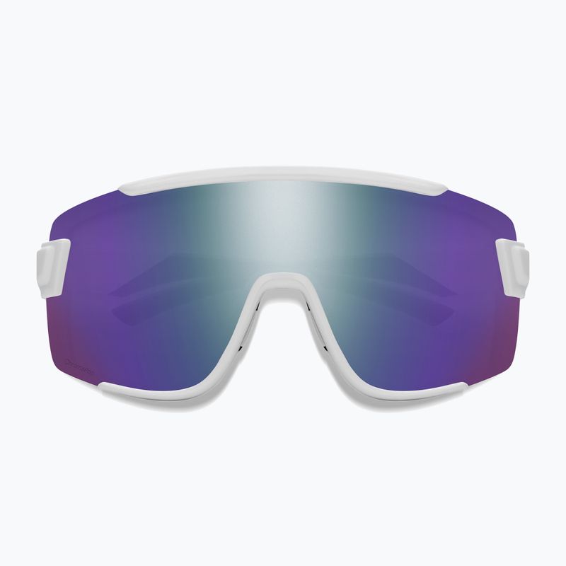 Okulary przeciwsłoneczne Smith Wildcat white/chromapop violet mirror/clear 2