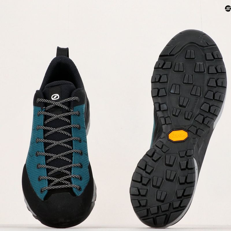 Buty podejściowe męskie SCARPA Mescalito Planet petrol/black 13