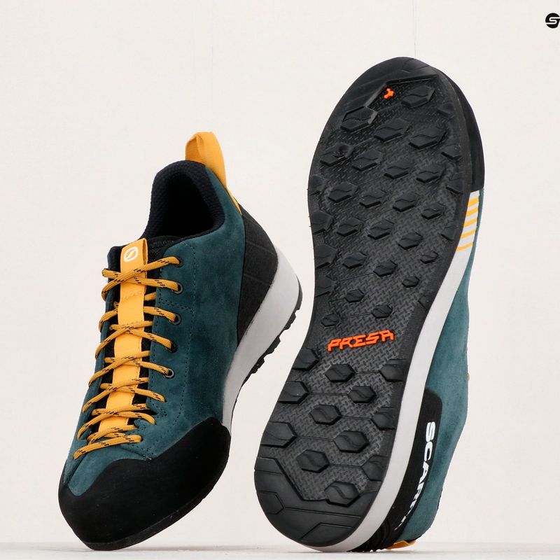 Buty podejściowe męskie SCARPA Gecko petrol/mustard 17
