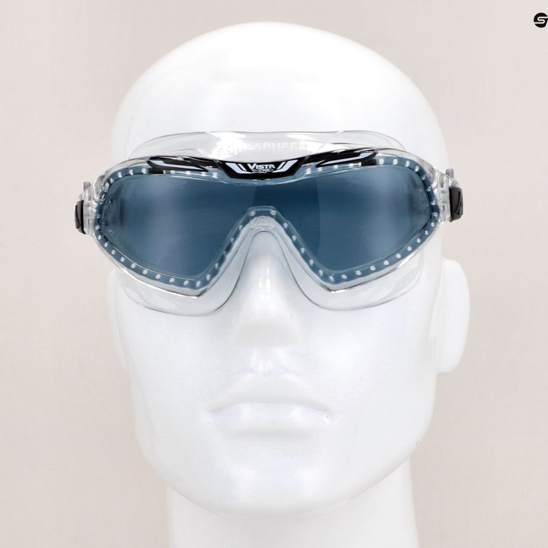 Maska do pływania Aquasphere Vista Xp transparent/black MS5090001LD 12