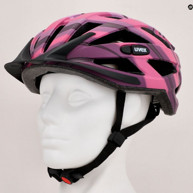 Kask rowerowy UVEX Air Wing CC plum/pink 12