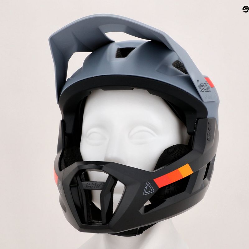 Kask rowerowy dziecięcy Leatt MTB Enduro 2.0 V23 Jr titanium 10