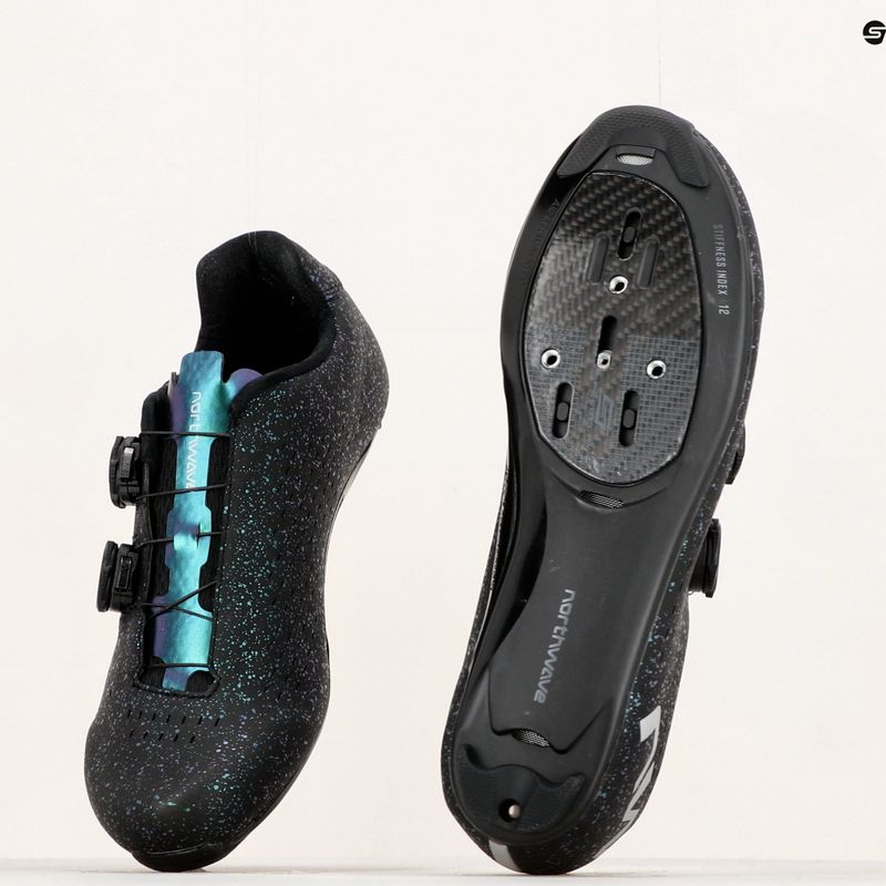 Buty szosowe męskie Northwave Revolution 3 Freedom black/iridescent 13