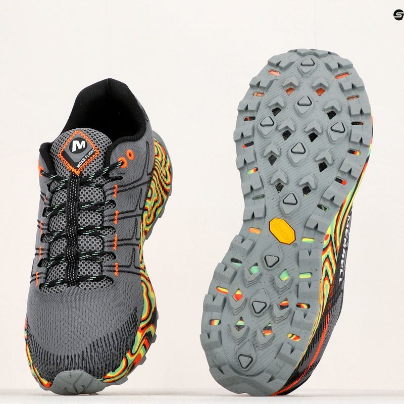 Buty do biegania męskie Merrell Fly Moab Flight rock/orange 19