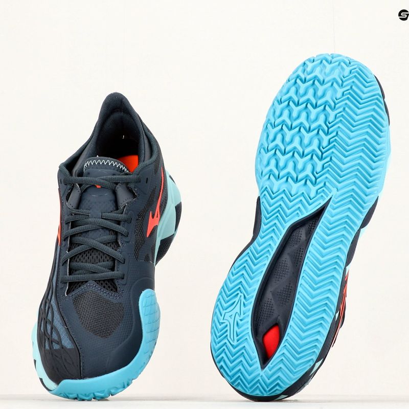 Buty do tenisa męskie Mizuno Wave Enforce Tour CC collblue/soleil/tanagtur 14
