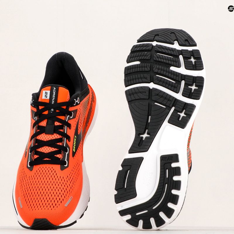 Buty do biegania męskie Brooks Adrenaline GTS 22 orange/black/white 17