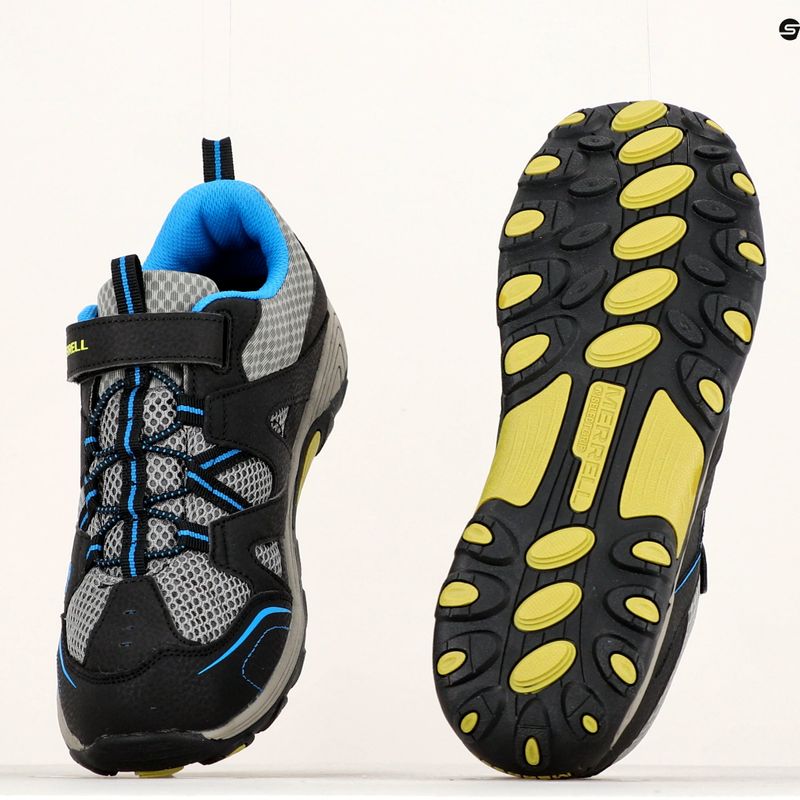 Buty turystyczne dziecięce Merrell Trail Chaser black/blue 13