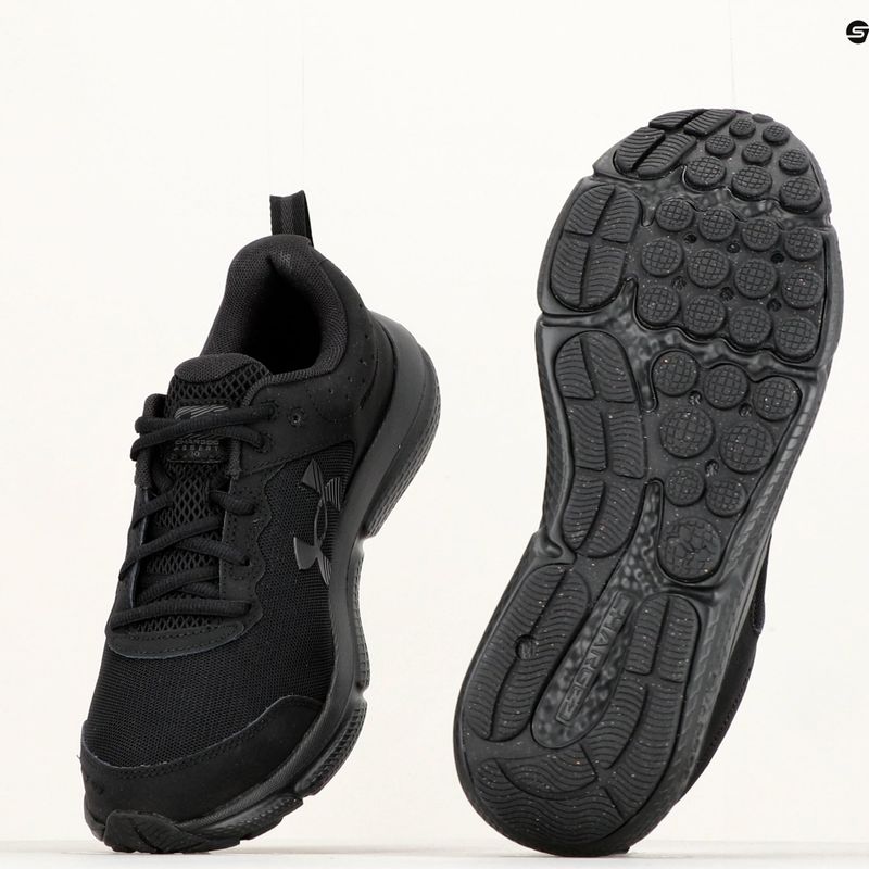 Buty do biegania męskie Under Armour Charged Assert 10 black/black/black 17