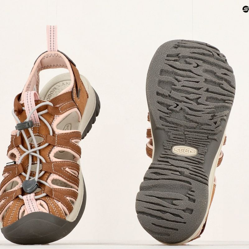 Sandały damskie KEEN Whisper toasted coconut/ peach whip 17