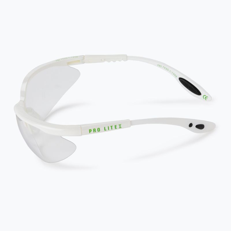 Okulary do squasha Prince Pro Lite white 4