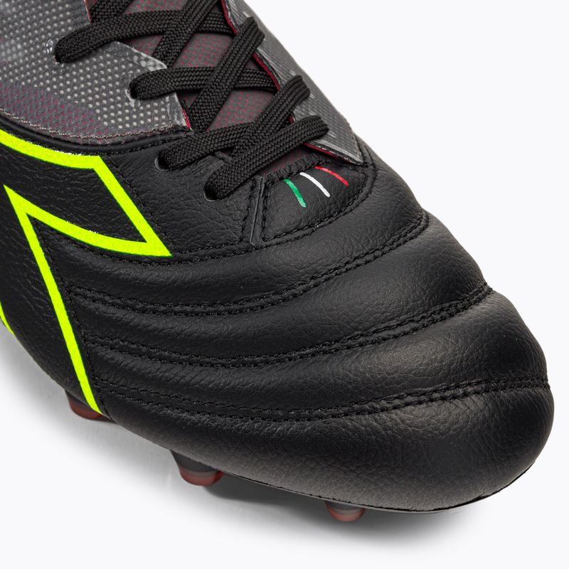Buty piłkarskie  męskie Diadora Brasil Elite Veloce ITA LPX czarno-szare DD-101.178785-D0136-43 7