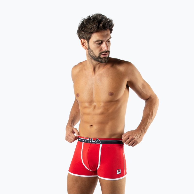 Bokserki męskie FILA FU5077 red 4