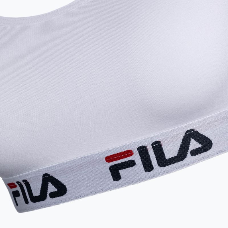 Biustonosz treningowy FILA FU6042 white 3