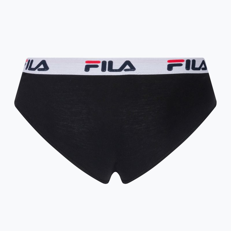Majtki damskie FILA FU6044 black 2