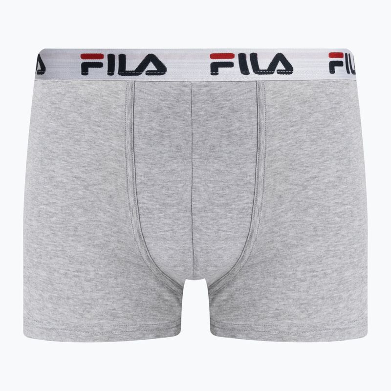 Bokserki męskie FILA FU5016/2 2 pary grey 2