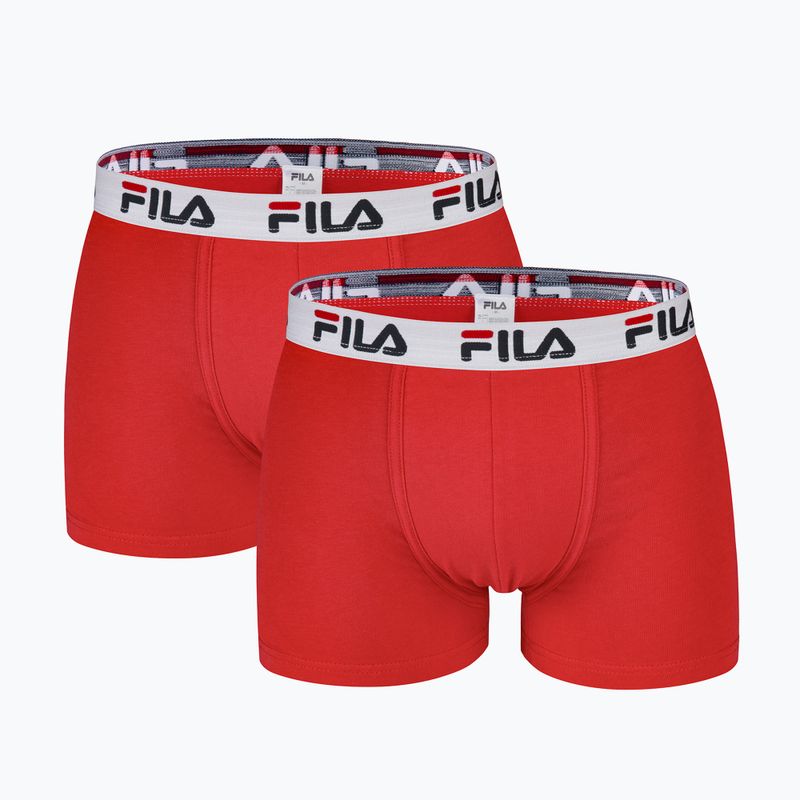 Bokserki męskie FILA FU5016/2 2 pary red 5