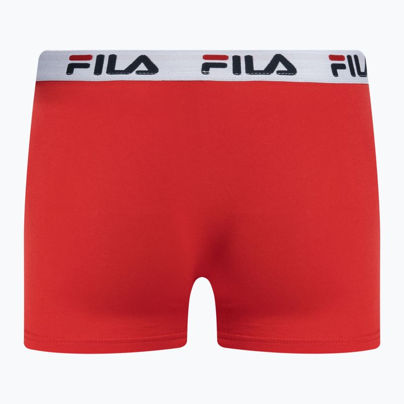 Bokserki męskie FILA FU5016/2 2 pary red 3