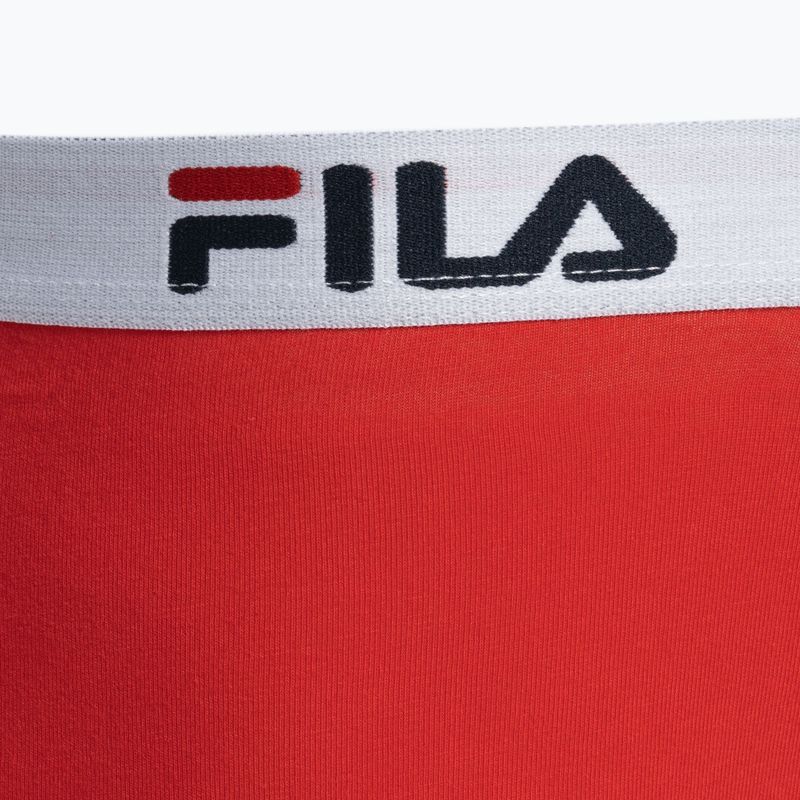 Bokserki męskie FILA FU5016/2 2 pary red 4