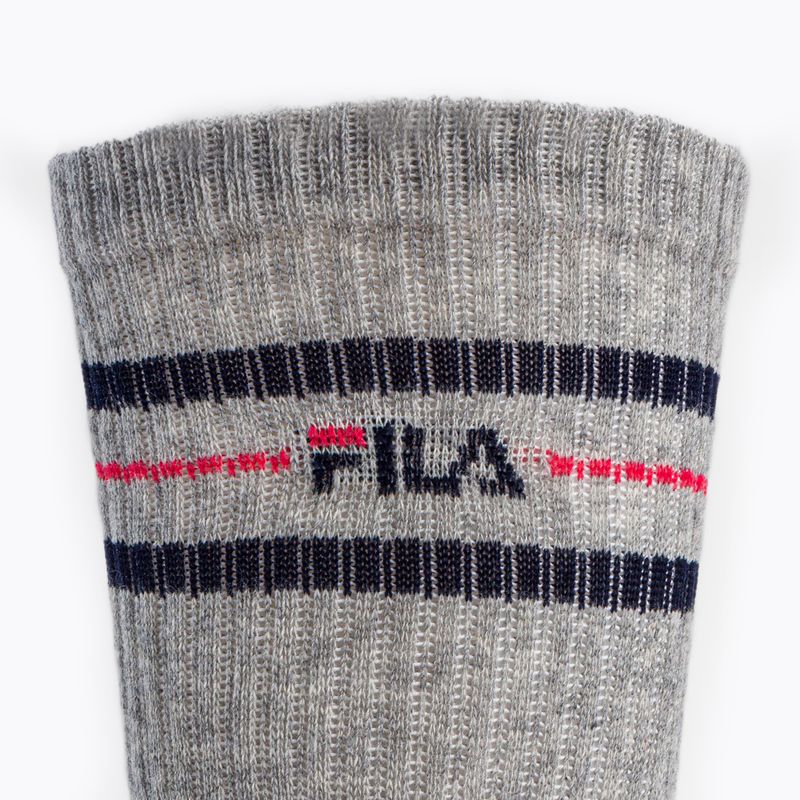 Skarpety FILA F9092 3 pary grey 4