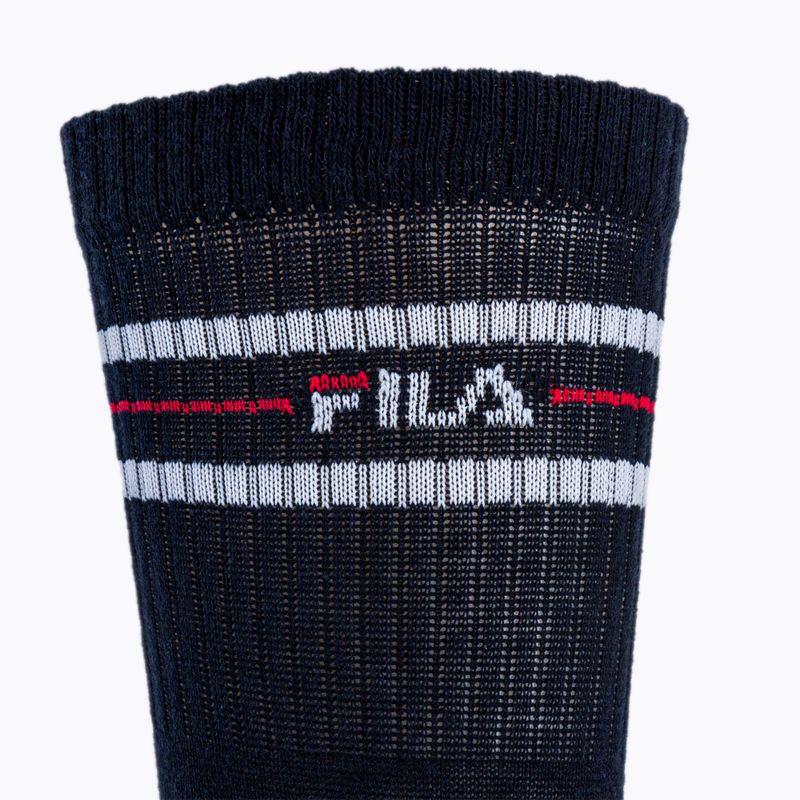 Skarpety FILA F9092 3 pary navy 4