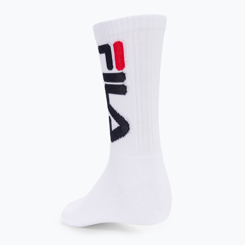 Skarpety FILA Unisex Tennis Socks 2 pack white 3