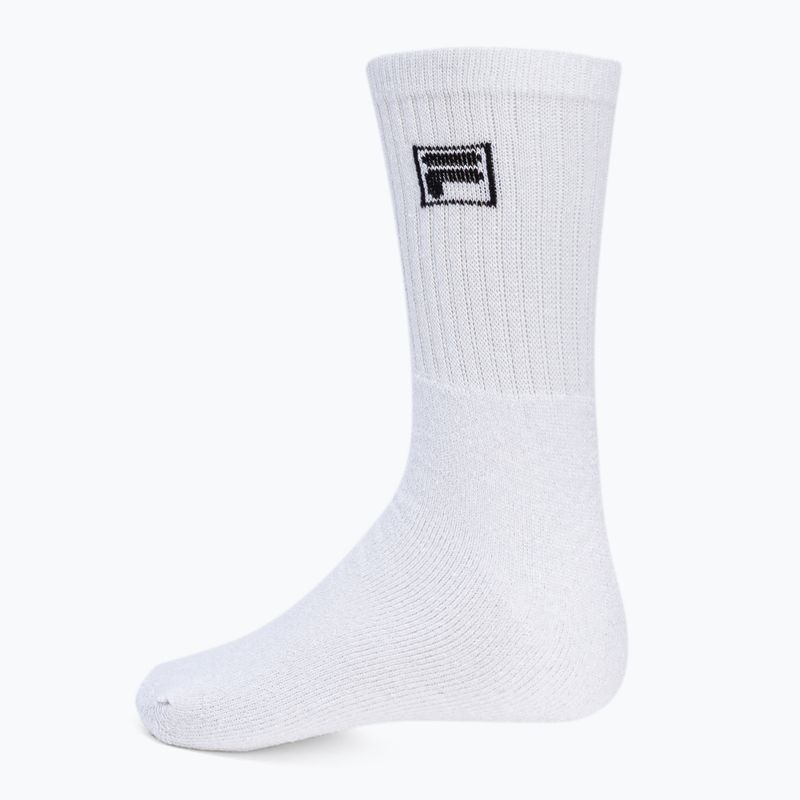 Skarpety męskie FILA F9000 3 pary white 3