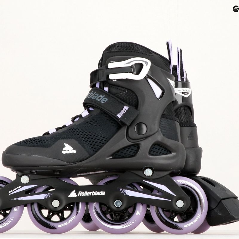 Rolki damskie Rollerblade Macroblade 84 W black/lavender 19