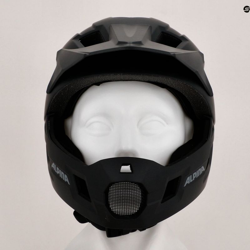 Kask rowerowy dziecięcy Alpina Rupi black matte 8
