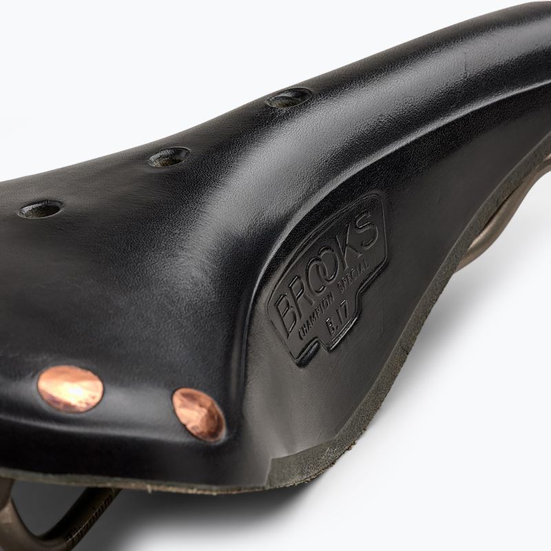 Siodełko rowerowe Brooks England B17 Special Titanium black 6