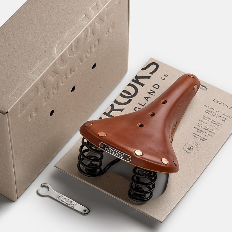 Siodełko rowerowe Brooks England Flyer Special honey 8