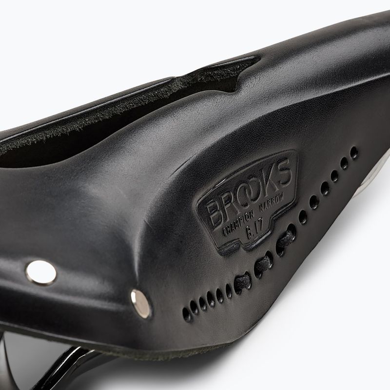 Siodełko rowerowe Brooks England B17 Narrow Carved black 6
