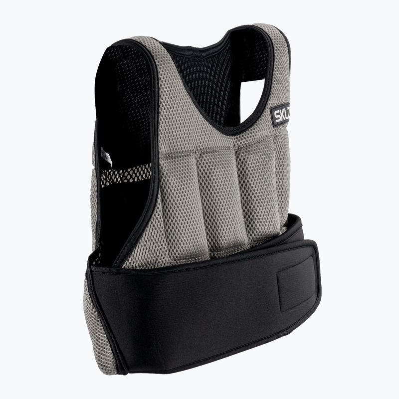 Kamizelka treningowa z obciążeniem SKLZ Weighted Vest  5,4 kg 0314 szaro-czarna