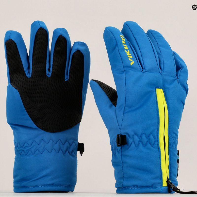 Rękawice narciarskie dziecięce Viking Asti dark blue 8