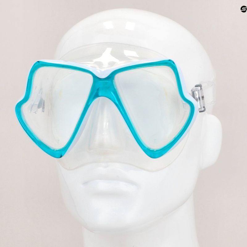 Maska do snorkelingu Mares Wahoo aqua/clear 10