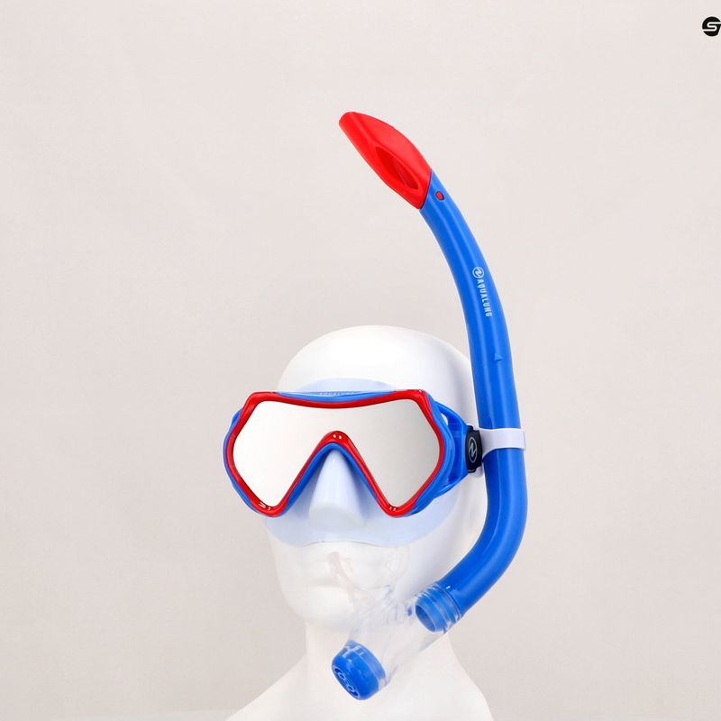 Zestaw do snorkelingu dziecięcy Aqualung Hero Set white/blue 16
