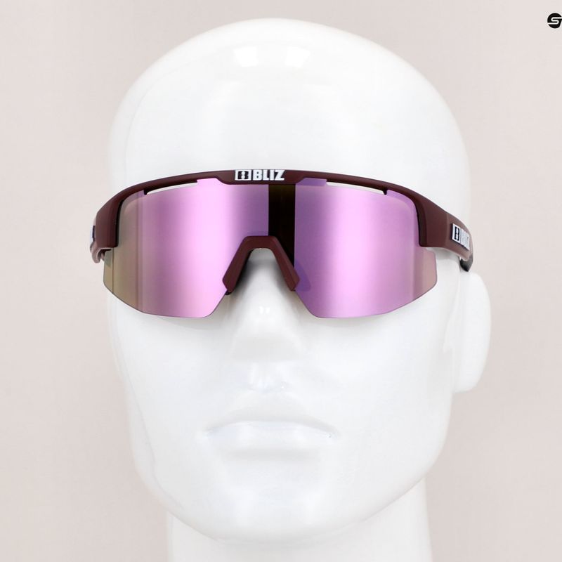 Okulary przeciwsłoneczne Bliz Matrix Small burgundy/brown rose multi 6