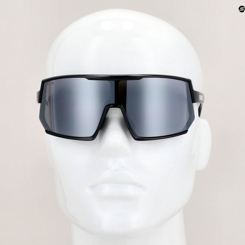 Okulary przeciwsłoneczne UVEX Sportstyle 235 black matt/mirror silver 7