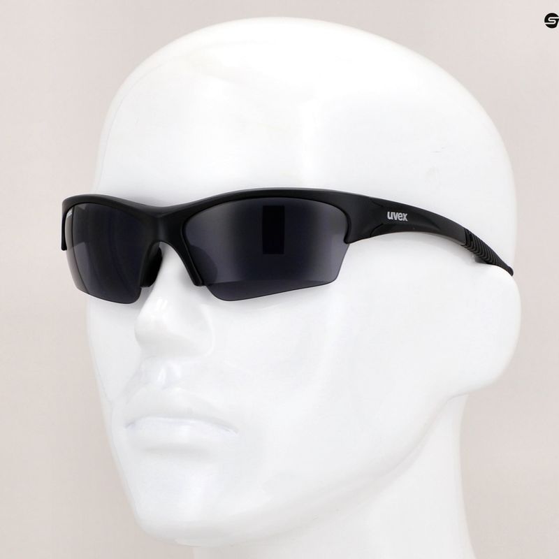 Okulary przeciwsłoneczne UVEX Sunsation black matt/smoke 7