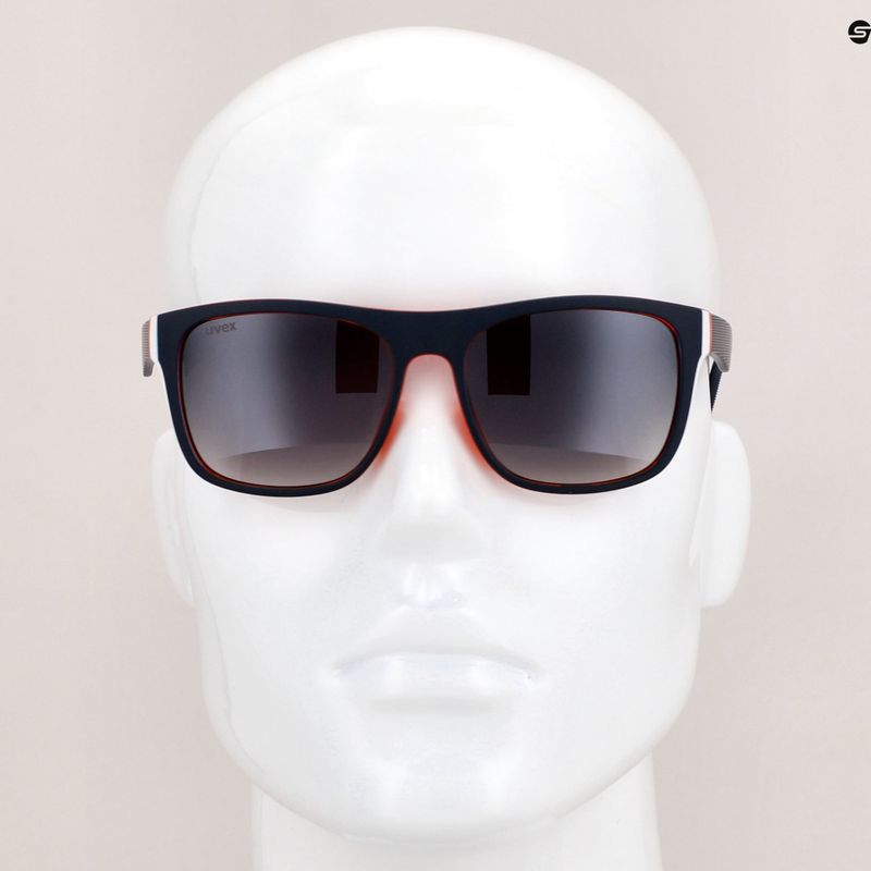 Okulary przeciwsłoneczne UVEX Lgl 26 blue red/litemirror smoke degrade 6