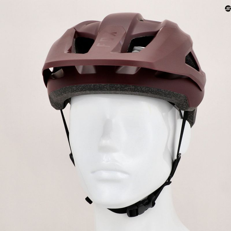 Kask rowerowy Fox Racing Mainframe Trvrs maroon 14