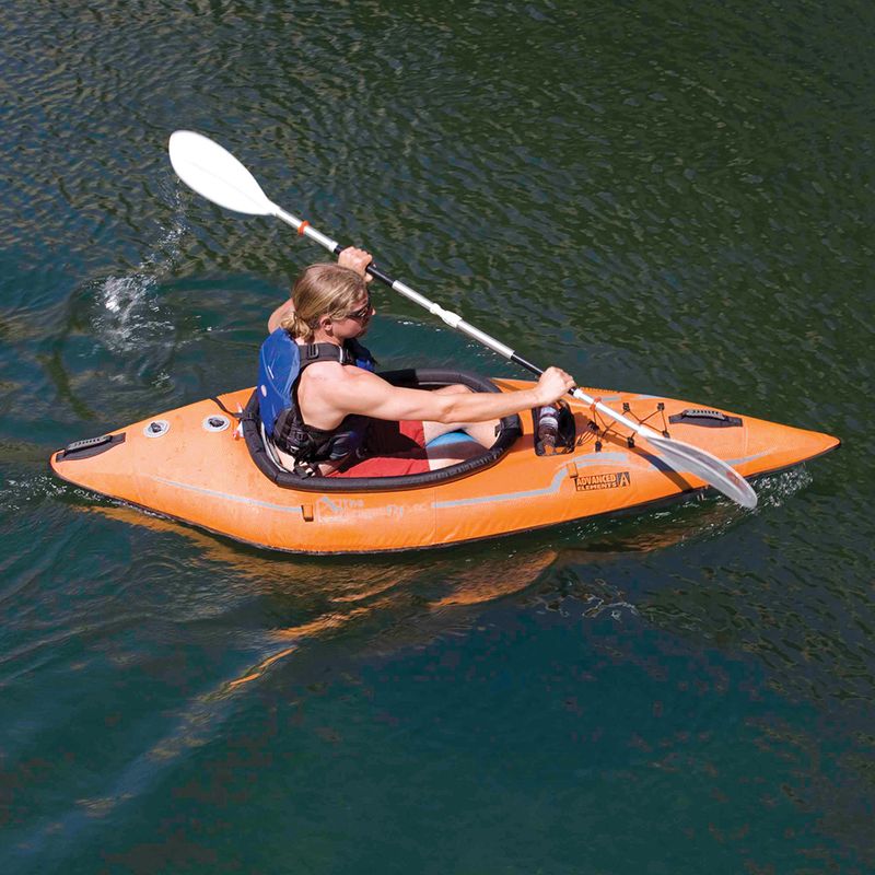 Kajak pompowany 1-osobowy Advanced Elements Lagoon 1 TM 254 cm orange/gray 5