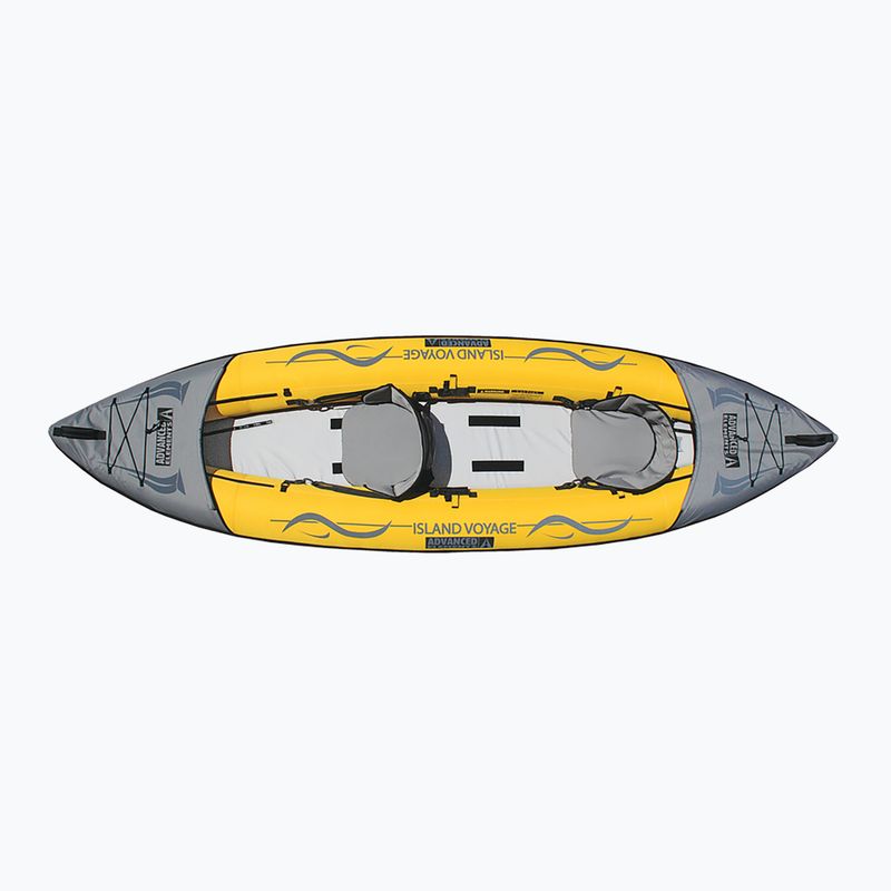 Kajak pompowany 2-osobowy Advanced Elements Island Voyager 2 yellow/grey 2