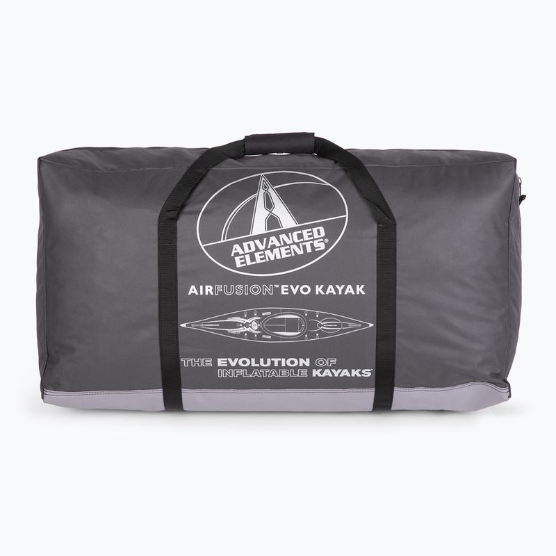 Kajak pompowany 1-osobowy Advanced Elements Air Fusion TM EVO 396 cm orange/grey 5