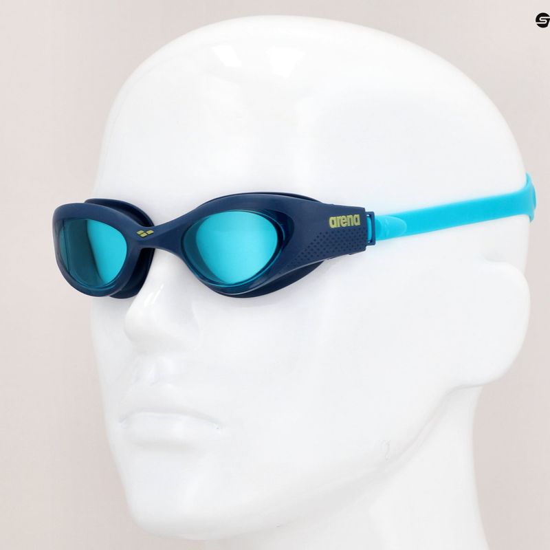 Okulary do pływania dziecięce arena The One Jr light blue/blue/light blue 7